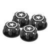 4pcs Aluminum Alloy Wheel Hub Cap Cover Accessory Fit for
