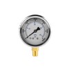 Pressure gauge for paint sprayers, connection from below 400 bar,