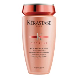 Kit Tratamiento Para Cabello Rebelde Antifrizz Kerastase Discipline Shampoo, Acondicionador, Termoprotector y Mascarilla