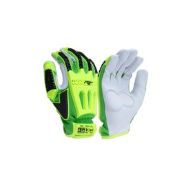 Pyramex Premium Goatskin Safety Gloves With A6 Cut Level And Impact Protection Size L