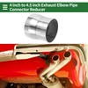 Motoforti 4" OD to 4.5" OD Mandrel Exhaust Pipe Adapter