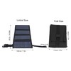 Yoidesu Panel Solar USB 20W Cargador de Células Solares USB
