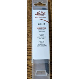 MALCO 4KH7 6 x 3/4 x .049 Inch High Carbon Steel Wood Cutting Blade 5 pack