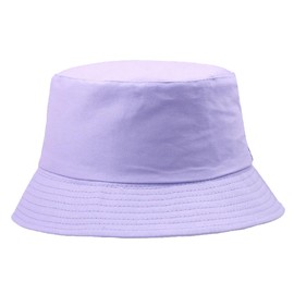 One Limitation CP149 Bucket Hat, Camouflage, Plain, Outdoor, Casual, UV Protection, Women's, light purple