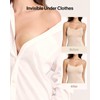 Ubras - Fundas para pezones para mujer, reutilizable, transpirable, invisible,