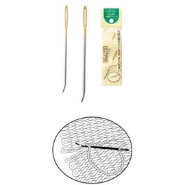 Clover Binding needle tip Bent Type