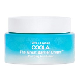 Coola Organic The Great Barrier Cream Face Moisturizer, Dermatologist Tested Skin Barrier Protection, Vegan and Gluten Free, 1.5 Fl Oz