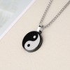GAVU Stainless Steel Yin Yang Necklace for Men 50cm