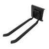 Wake Sangyo WW-012 Wild Rail Hook, W Hook, Black, Hardware,