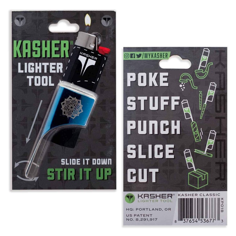 Kasher’s Mandala Lighter Tool - Lightweight & Multi Tool Accessory