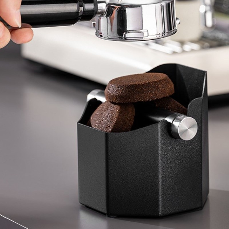 Coffee Ground Knock Box Stainless Steel Small Coffee Knock Box