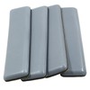 Bivethoi 10 Pcs Furniture Glide Rectangle, Self-Adhesive Sliders Pads Magic