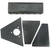 Vertical Channel Weld On Tongue Adapter for Trailer A-Frames -