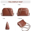 Kattee Leather Crossbody Bags for Women Trendy, Small Purses Handbags