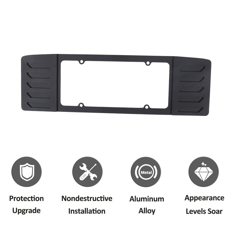 Black Aluminum Alloy Rear License Frame for Mazda MX-5 ND