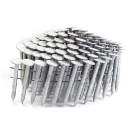FastenerUSA 1-1/2" RING A153-D HDG COIL ROOFING NAILS 7,200ct | CRN112RHP2