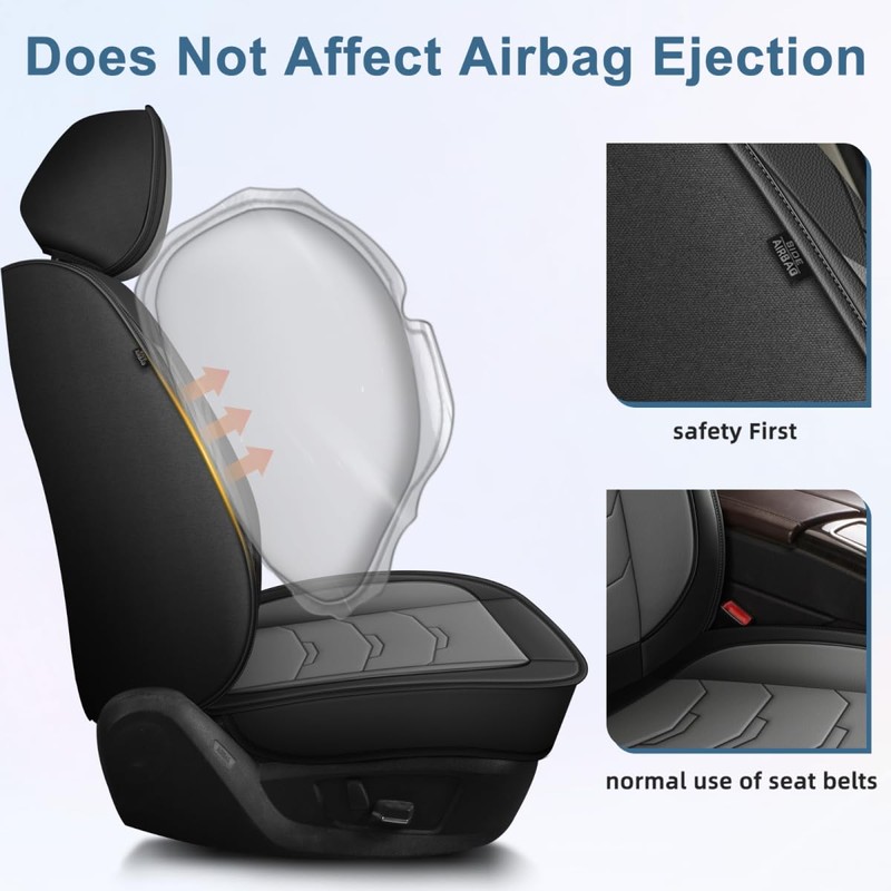 RAWAKORW Car Seat Covers Fit for GMC Acadia 2017-2024 2025