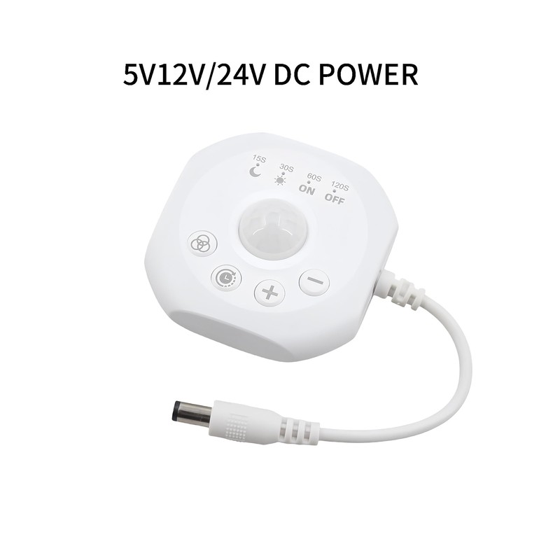 Clearhill 5V/12/24VDC Mini Motion Sensor Switch with Female Male Connector