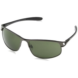 Eyelevel Men's Toronto Toronto Wrap Sunglasses 60, Gun/Green