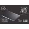 Executive 7 Ring Check Binder, 500 Check Capacity, for 9x13