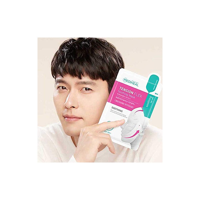MEDIHEALL Tension Flex Relaxing Mask, Face Mask, 0.9 fl oz