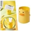 Pen Holder Cute Little Yellow Duck Pencil Holder Multifunction Pen