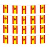FFILL Spanish Banner Flag String, Spain Mini Flag Small Banner,