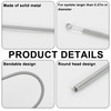 6pcs Spring Loop Drawstring Threader Tool for Hoodies, Sweatpants &