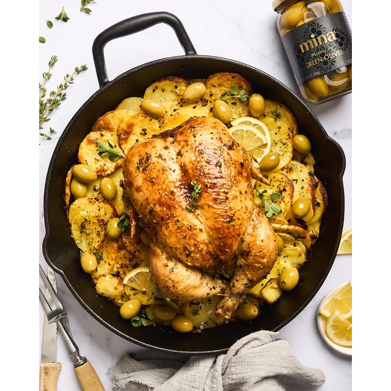 Mina Green Olives, 350ml