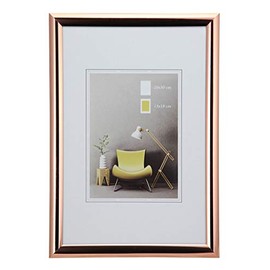IDEAL TREND Studio Line Plastic Picture Frame Wall Decoration Collage Poster Photo Frame Colour: Rose Gold Format: 21 x 29.7 (DIN A4)