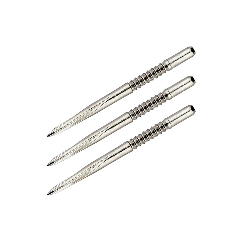 Unicorn Volute Replacement Steel Tip Dart Points | Nickel Plated