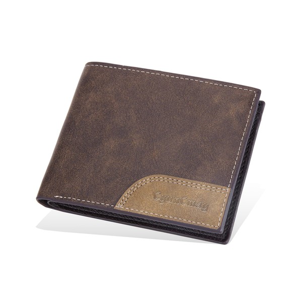 CyunCmay Mens Wallets RFID Blocking, Wallets for Men UK with