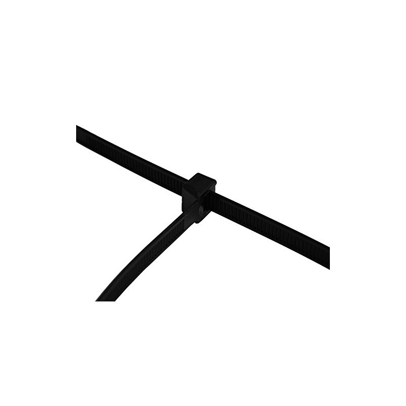 Pack of 1000 Cable Ties Orange 200 mm x 2.5