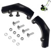 Pair of Snow Thrower Blower Wear Pads Compatible with Greenworks