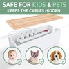 NATURE SUPPLIES | Wood Cable Management Box White [Set of