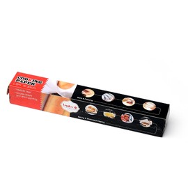 Baking Parchment Paper Non Stick Greaseproof Paper,Oven Safe Cooking for Kitchen Use 30cm x 5m Pack of 2 Rolls