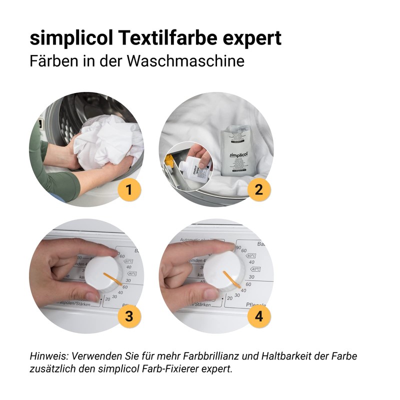 simplicol expert fabric paint for washing machine or manual colouring: