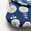 倭物や　カヤ 【Kaya】 Retro Eastern Europe Motif Double GAMAGUCHI Clasp Purse,7JMP9104,Blue.,