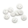1000 Pcs White Buttons, 2 Hole Buttons Round Craft Buttons