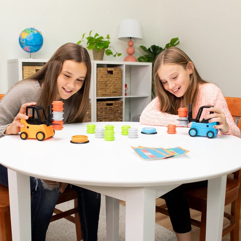 Fat Brain Toys Action Game Stack and Carry GO! GO!