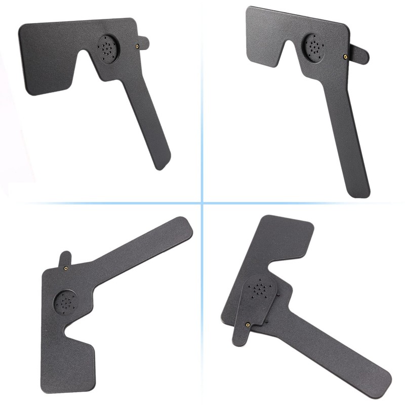 Smallterm Professional Ophthalmic Lorgnette 17 Pinhole Black Plastic Vision Test