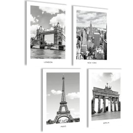mojoliving Pictures Black and White Pictures New York Picture Poster Black and White Berlin Wall Picture New York Taxi Pictures Skyline New York Poster London Pictures Paris Photo
