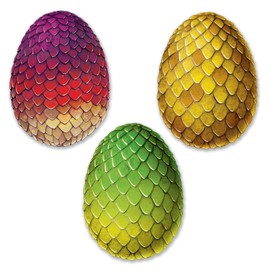 Beistle Dragon Egg Cutouts