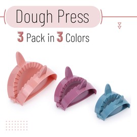 BTaT- Empanada Dough Press Set, 3 Pack, Empanada Press, Empanada Maker Press, Moldes Para Empanadas Maker Press, Dumpling Press, Hand Pie Maker, Hand Pie Molds, Dumpling Mold
