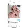 Dara Beauty November Art of the MonthMVP Burgundy Pearl Nails