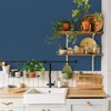 Glidden Total 1 gal. Blueberry Pie/Blue Eggshell Interior Paint with