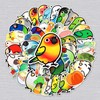 50 Pcs Parrot Stickers for Kids Teens Adults Boys Girls