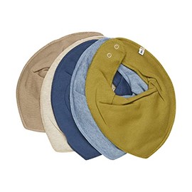 Pippi Unisex Baby Pippi Bib, L, Ashley Blue, One Size EU, multicoloured