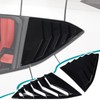 Hudiriy Rear Side Window Louvers Air Ven Decorative Compatible with