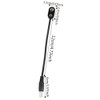 Mr.Power 9V Battery Clip Converter Power Cable Snap Connector 2.1mm